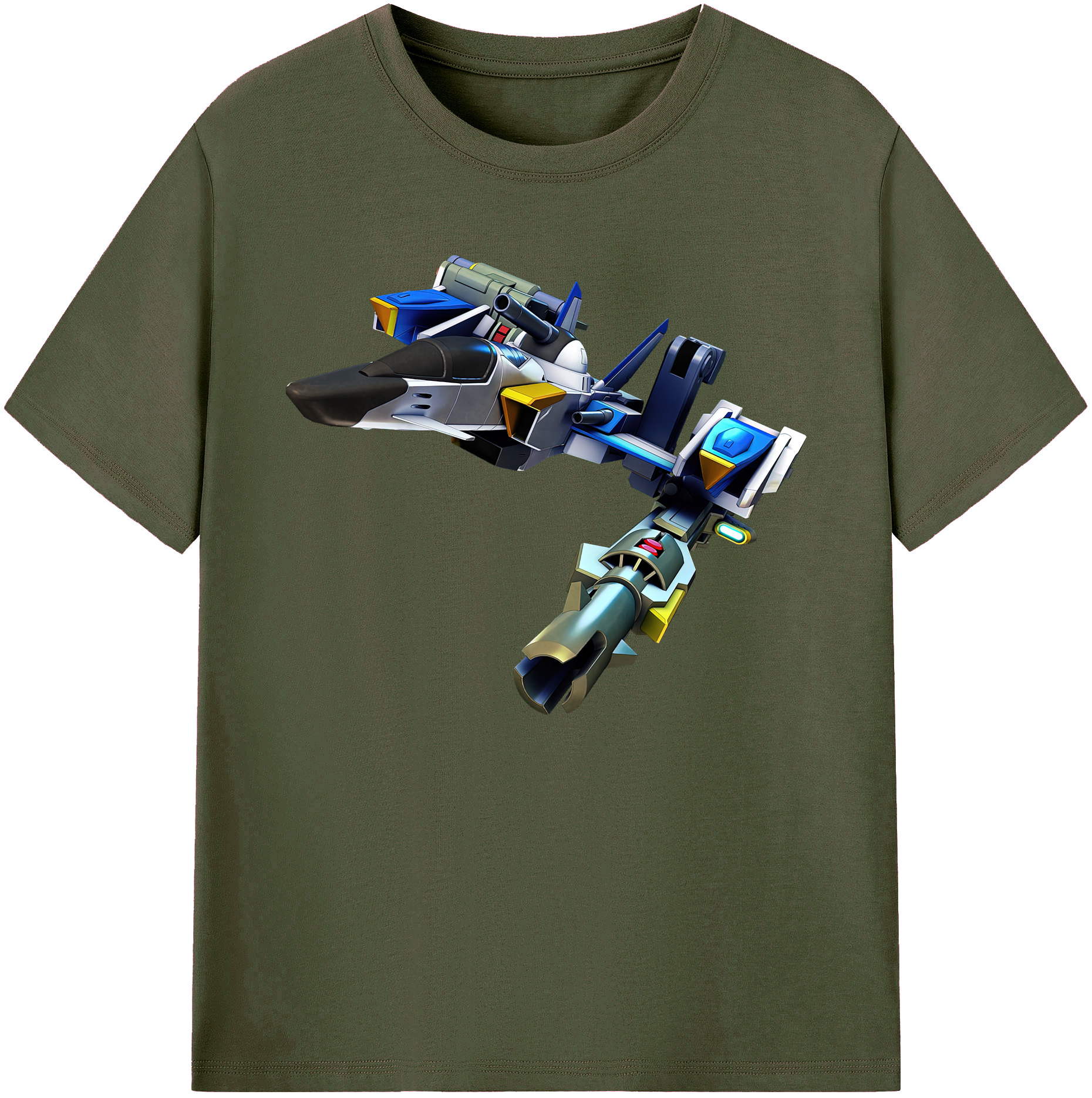 （画像用） 機動戦士ガンダム Mobile Suit Gundam 綿100％ メンズ半袖Tシャツ｜肌触りやわらか＆通気性